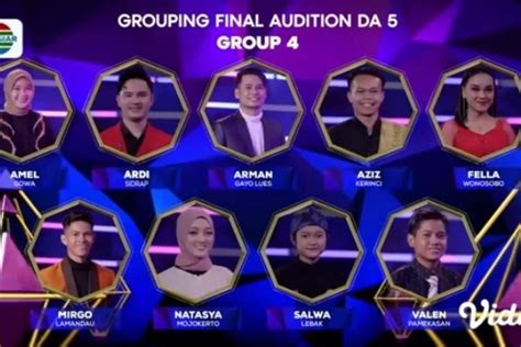 Final Audition Dangdut Academy 5 Berikut Daftar Para Kontestan Dari