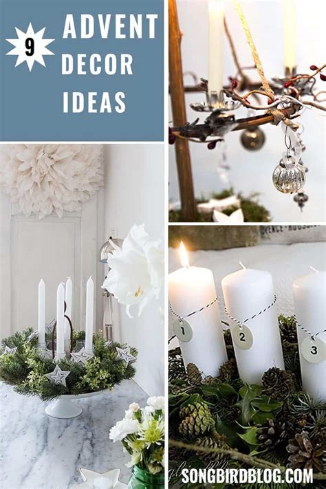 Easy & Simple DIY Advent Decorating Ideas - Songbird