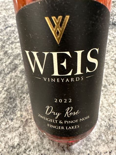 2023 Weis Vineyards Zweigelt Dry Rosé USA New York Finger Lakes