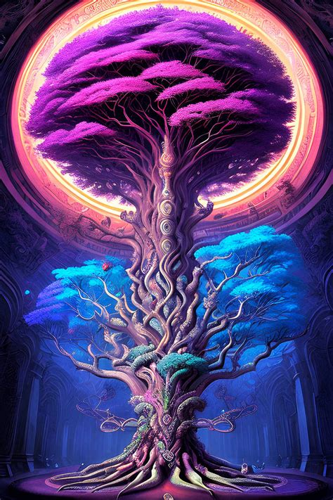 The Yggdrasil By Neuralpainter On Deviantart