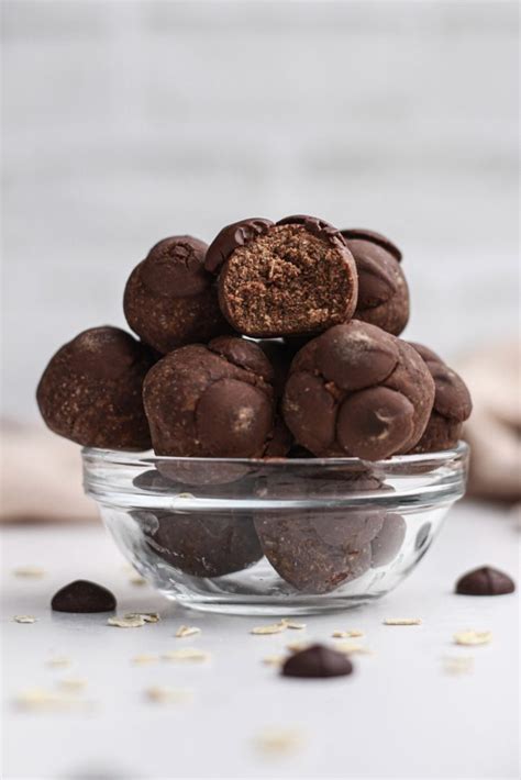 Double Chocolate Vegan Energy Balls Oatslady