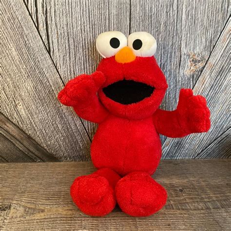 Vintage Potty Elmo stuffed 2003 Sesame Street Battery Plush Toys Potty ...