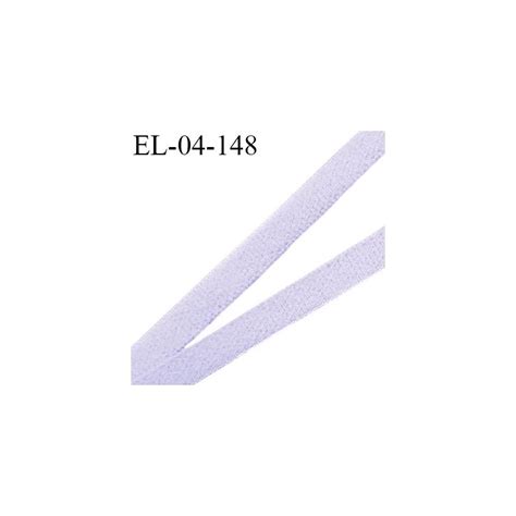 Elastique 4 mm fin spécial lingerie couleur lavande grande marque