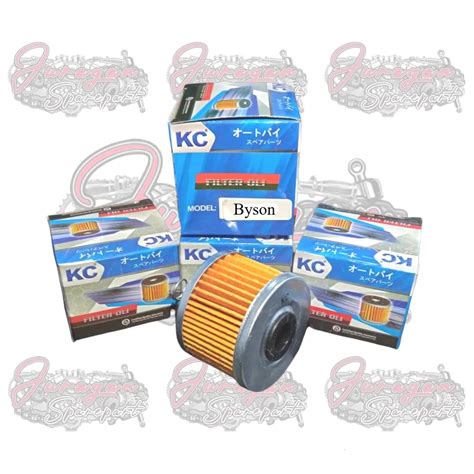 Jual Filter Saringan Oli Standar Byson Merk KC Shopee Indonesia