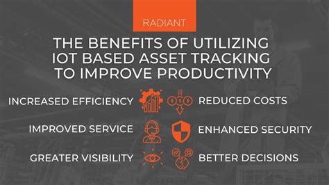 Improve Productivity Iot Based Asset Tracking Radiant