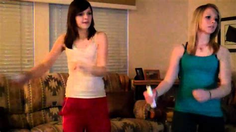 Me And My Sister Playing Just Dance Again Youtube