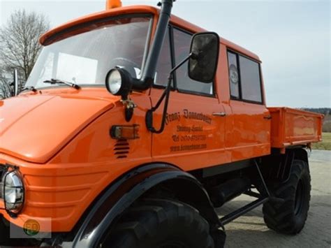 Mercedes Benz Unimog 406 416 Doka Doppelkabine Kommunaltraktor 94146