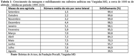 Acompanhamento Da Fenologia Do Cafeeiro Revista Campo Neg Cios