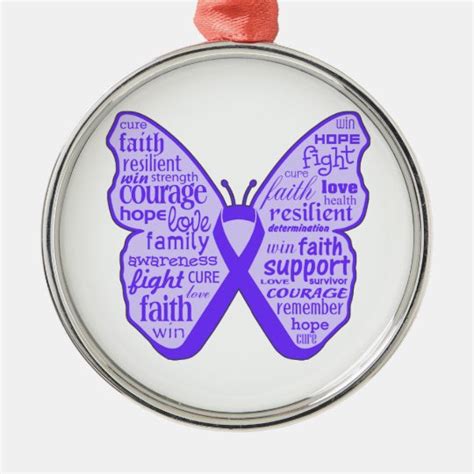 Lupus Awareness Butterfly Ribbon Christmas Ornament | Zazzle.co.uk