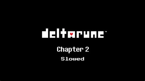 Deltarune Chapter Ost Pandora Palace Slowed Youtube