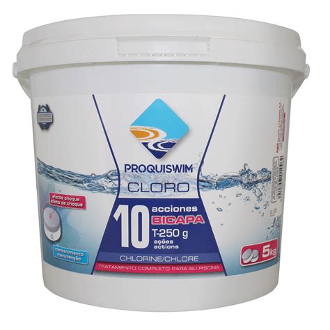 CLORO 10 ACCIONES Tableta 250 G PROQUISWIM