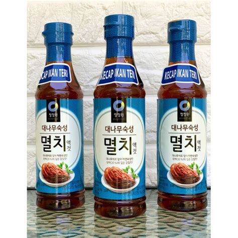 Jual Daesang Chung Jung One Anchovy Kecap Ikan Teri Gr Untuk