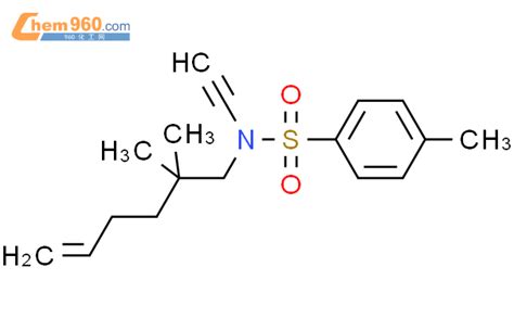 691899 70 4 Benzenesulfonamide N 2 2 Dimethyl 5 Hexenyl N Ethynyl 4