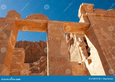 Egypt Luxor March 01 2019 Archaeological Site Ancient Temple The