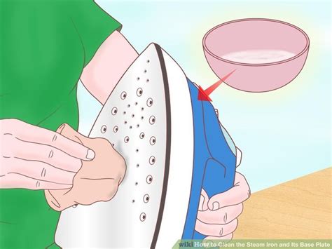 How to Clean a Steam Iron and Its Base Plate | Steam iron, Iron, Cleaning