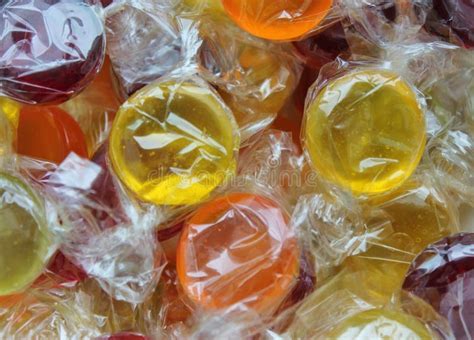 Caramelle Della Caramella Dura Fotografia Stock - Immagine di menta ...