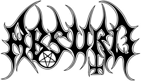 Absurd Metal Band Logos Metal Bands Black Art Black Metal Buick Logo Metallic Logo Cool