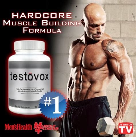 Testovox 2 Bottles Professional Strength Muscle Building Supplement Get Ripped Lose Fat