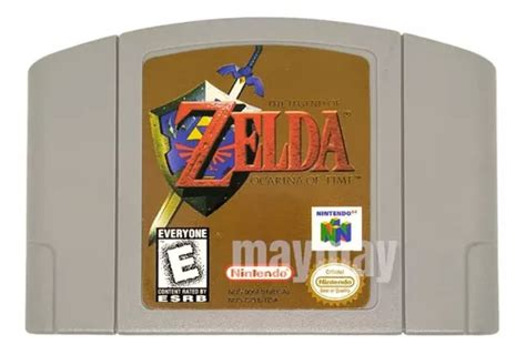 Zelda The Legend Of Zelda Ocarina Of Time N64 Cartucho R3pro Envío Gratis