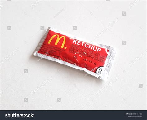 Manila Ph June Mcdonalds Ketchup Stock Photo Edit Now