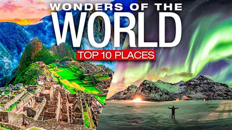 Top 10 MUST SEE WONDERS Of The World 2022 Travel Bucket List YouTube