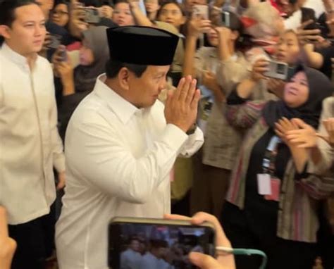 Tkn Bubar Prabowo Usul Bentuk Paguyuban Gerakan Solidaritas Nasional