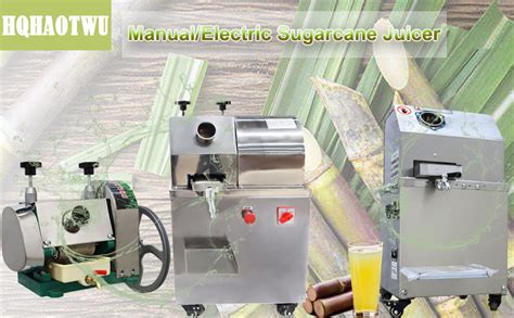 Amazon Hqhaotwu Sugar Cane Juicer Machine Manual Sugar Cane Ginger