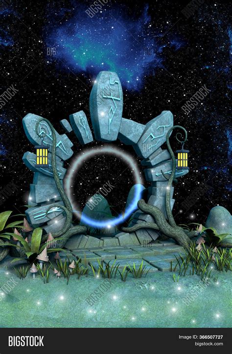 Fantasy Magical Portal Image Photo Free Trial Bigstock