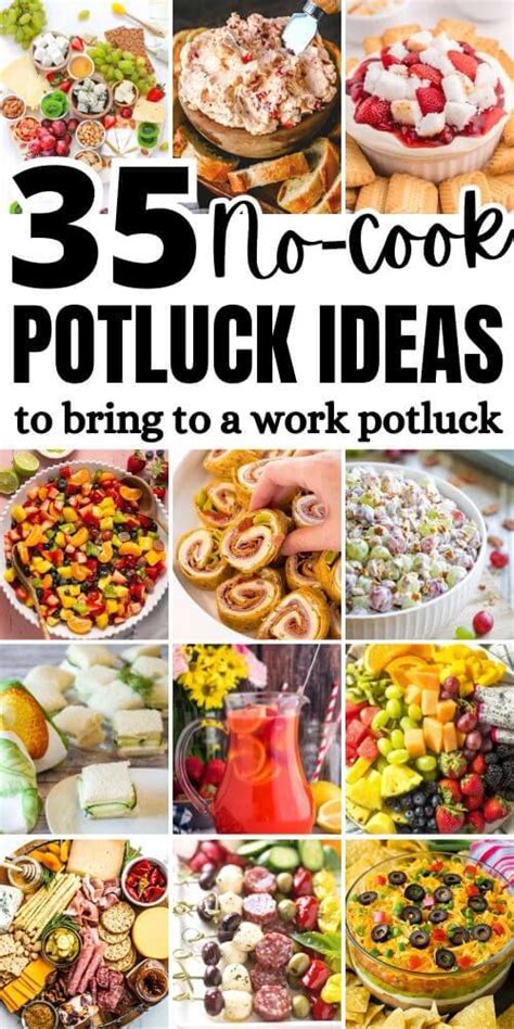 What To Bring To A Potluck Without Cooking 35 Easy Recipes Recipe