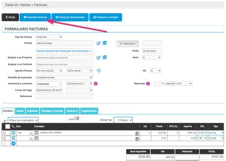 Cómo generar una factura de ventas con un software ERP Guía completa