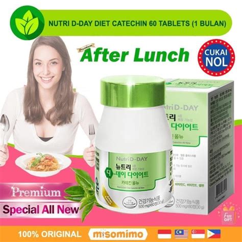 Jual Korea Nutri D Day Green Catechin Tablet Exp Nutrid All New