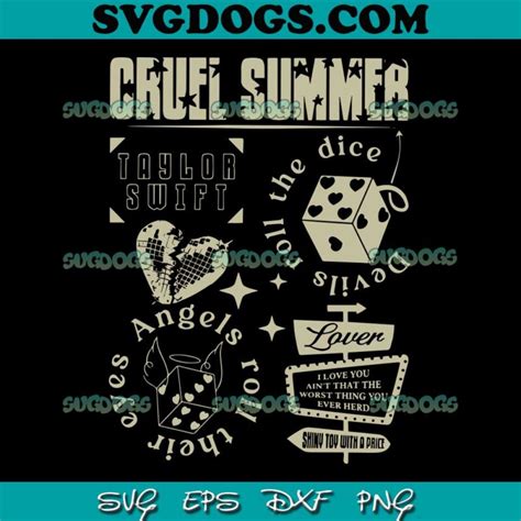 Cruel Summer Eras Tour SVG PNG #1