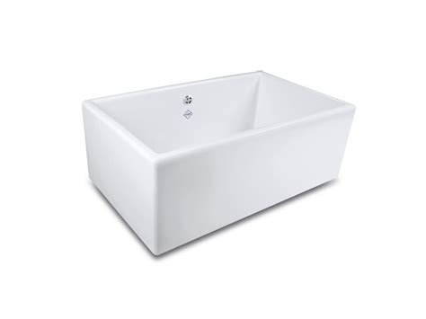 Fireclay Kitchen Sink Shaker Single Theclassichouse The Classic