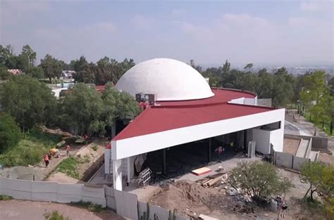 Así luce el nuevo planetario que se construye en Ecatepec