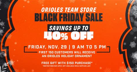 orioles team store black friday sale