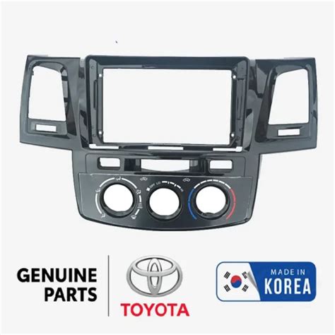 Consola TOYOTA FORTUNER HULIX 2008 2014 9 Pulgadas Better Car Audio