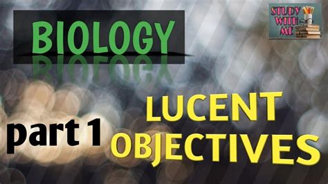 Biology Part 1 Lucent MCQ WB SI CONSTABLE RPF GROUP D