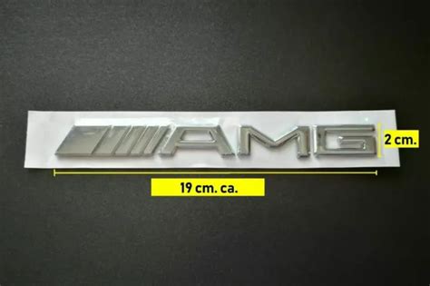 LOGO STEMMA EMBLEMA Posteriore Per MERCEDES AMG Classe A B C CLA GLA E