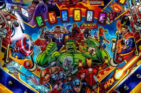 Stern Pinball Announces New Avengers Infinity Quest Pinball Machines