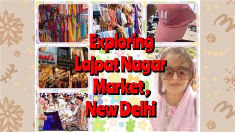 Exploring Lajpat Nagar Market Street Shopping New Delhi Youtube