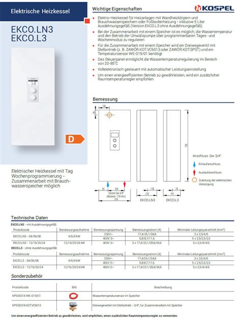 Elektrischer Heizkessel Elektro Zentralheizung Heiztherme Kw Bis