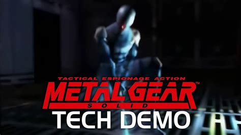 Metal Gear Solid Psx Tech Demo Hd Youtube