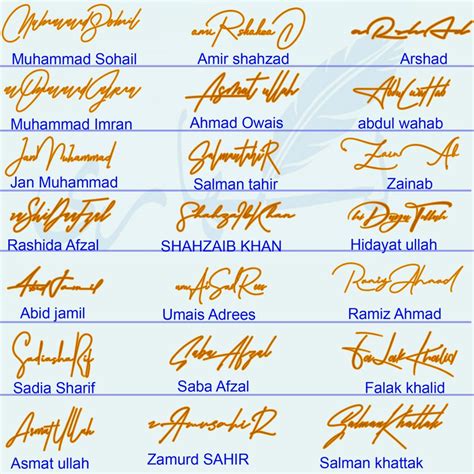 e Signature Styles - Signature Ideas