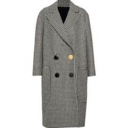 Petar Petrov Double Breasted Houndstooth Wool Coat 22465475 Idr