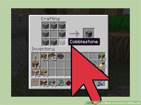 3 Ways To Make A Furnace In Minecraft Wikihow