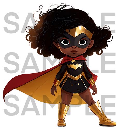 Female Superhero Clipart