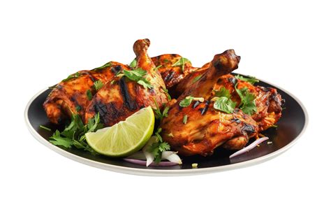 Savoureux Poulet Tandoori Isol Sur Png Contexte Png