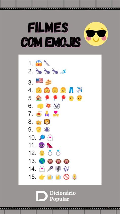 Adivinhe O Filme Pelo Emoji