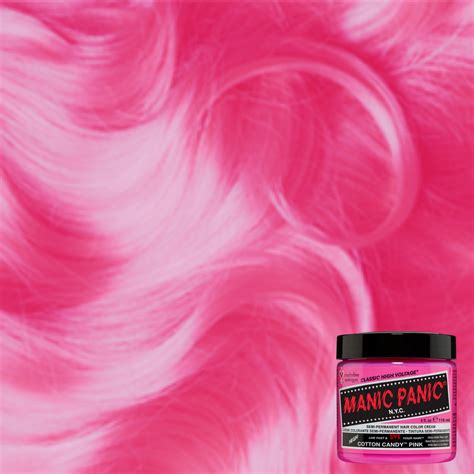 pink hair dye manic panic 1