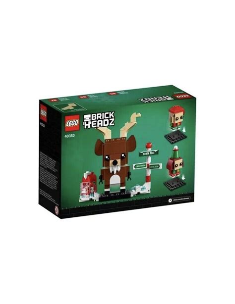 Lego Brickheadz Reindeer Elf Elfie Seasonal